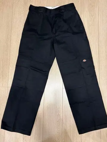 Dickies 더블니 팬츠 블랙 사이즈 34