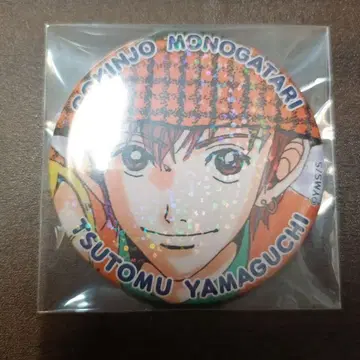 리본 반짝임 캔뱃지 고인 츠토무