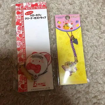 헬로키티 클리너 포함 스트랩 끈