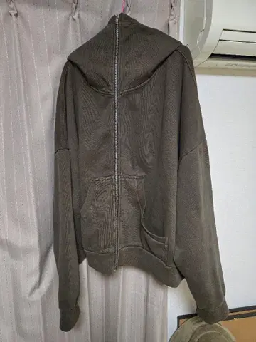 anther studios 브라운 XL 후드티