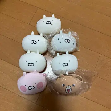 우사마루 실리콘 파우치 7개 세트