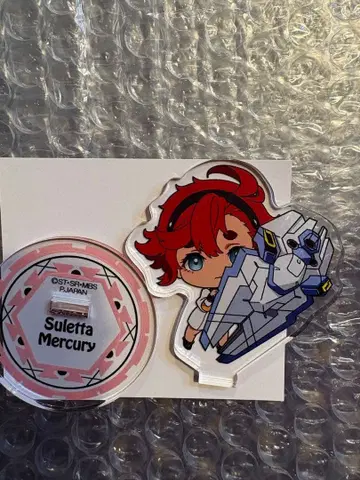 기동전사 건담 수성의 마녀 슬레타 머큐리 쵸코소바 아크릴 스탠드