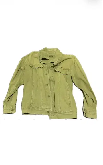 라이트 그린 밀리터리 자켓