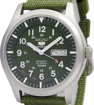 세이코 자동 손목시계 100M 방수