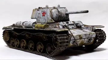 1/35 TAMIYA KV-1C 중탱크