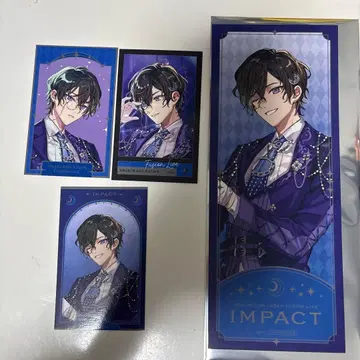 [ IMPACT ] 월조 사계절 나기 아키라 폴라로이드 티켓풍 카드