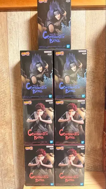 NARUTO 피규어 7체 세트 가아라 사스케