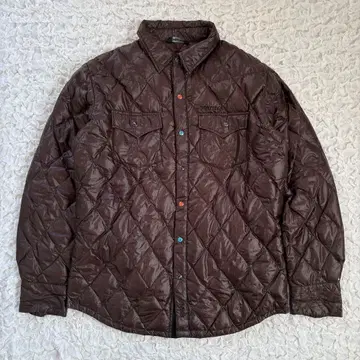 marmot 터콰이즈 버튼 다운 셔츠 이너다운