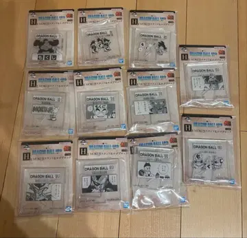 드래곤볼 제일복권 H상 MOKUJI 스탠드&로고 블록 11종 세트