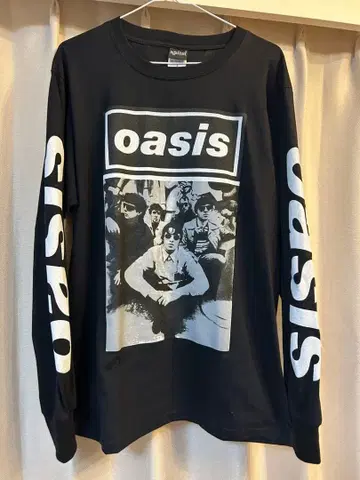 oasis 긴팔 T셔츠
