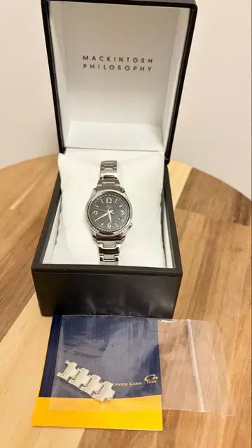매킨토시 철학 여성용 손목시계 새상품급