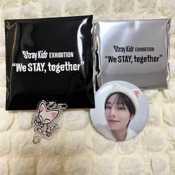 StrayKids 아이엔 랜덤 연결 키링 캔뱃지