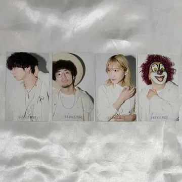 SEKAI NO OWARI Habit 포토 카드 4장 세트 세카오와