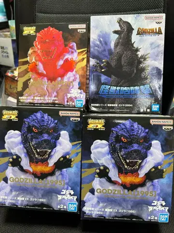 GODZILLA 피규어 4세트 미사용