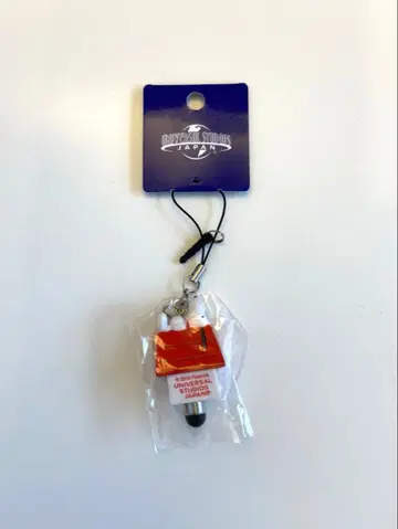 레어 USJ 스누피 터치 펜 & 이어폰 잭 부착 액세서리