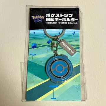 [포켓몬 센터 한정판] 포켓몬 GO 포켓스톱 회전 키링