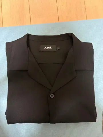 AZUL 블랙 반팔 셔츠 L 사이즈