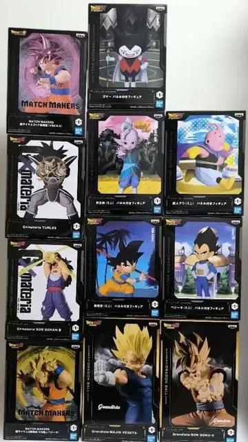 드래곤볼 피규어 세트 11개