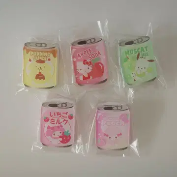 산리오 시크릿 아크릴 클립 5개 세트