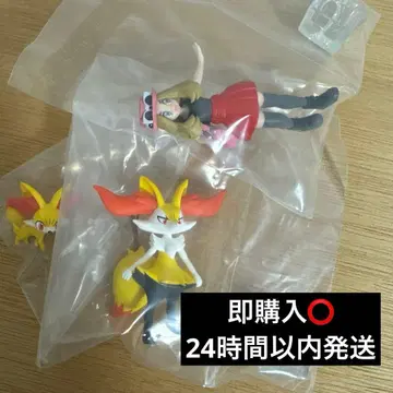 포켓몬 스케일 월드 카로스 지방 미개봉 세레나 & 푸호꼬 & 테르나