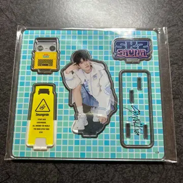 스키즈 승민 아크릴 스탠드 사우나 JYP POPUP 2025