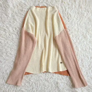 미사용급 현행 에네스베 WQ57 PULL 디자인 니트 풀오버