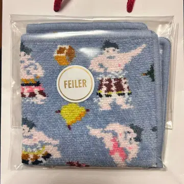 FEILER LOVERARY 캐릭터 패턴 손수건 스모