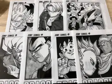 드래곤볼 제일복권 40th 코믹스 클리어 파일 세트