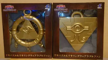 유희왕 천년 퍼즐 & 천년 반지 웨어러블 팬 세트