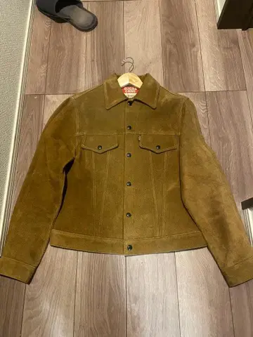 SUGAR CANE 스웨이드 자켓 사이즈 38