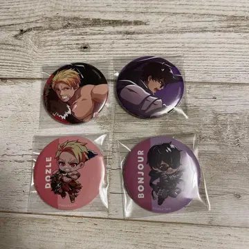 도즐사 도쿄돔 시티 콜라보 캔뱃지 도즐 & 본쥬르