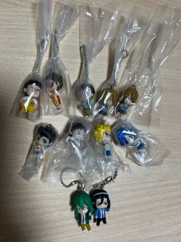 겁쟁이 페달 키링 11개