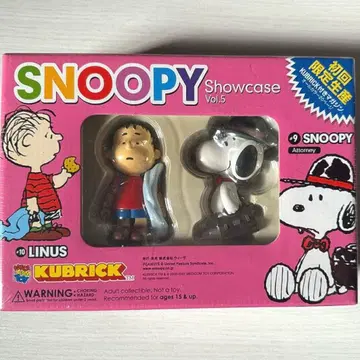 레어 KUBRICK SNOOPY Showcase 시리즈 vol.5