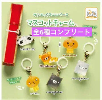 메지루시 액세서리 마스코트 참 컴플리트 전 6종 산엑스