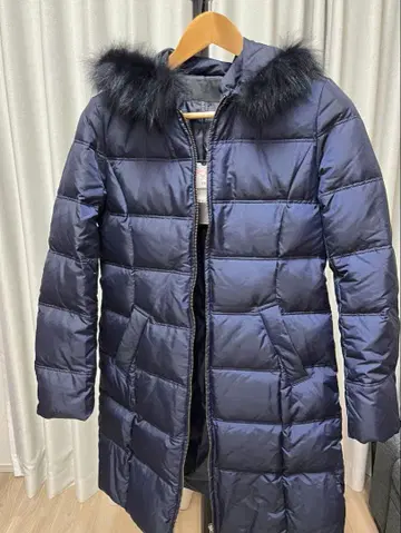 새상품 택 포함 icb 네이비 다운 자켓 사이즈 6 23구 자유구 코트