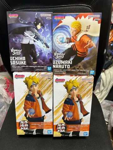 BORUTO 피규어 4점 세트 미사용