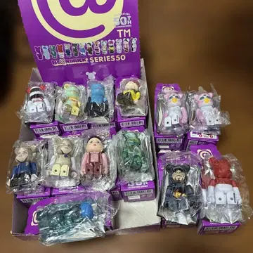 BE@RBRICK 시리즈 50 피규어 세트 총 13체