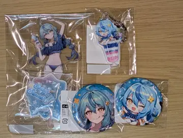 Splash Summer 타마노이 나나 아크릴 스탠드 캔뱃지 아크릴 키링