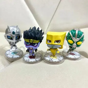 죠죠의 기묘한 모험 3부 피규어 4체 세트