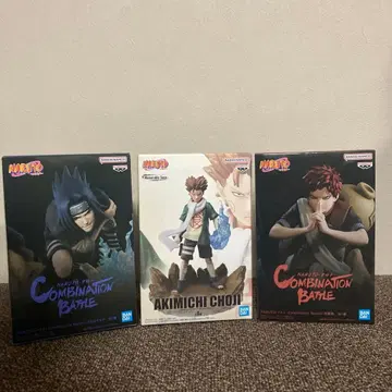 NARUTO 나루토 피규어 세트 사스케 가아라 쵸지