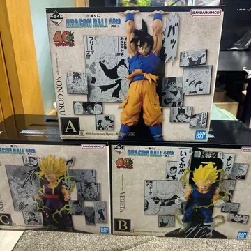 제일복권 드래곤볼 40th ~그 두 번째~ ABC상 피규어 세트