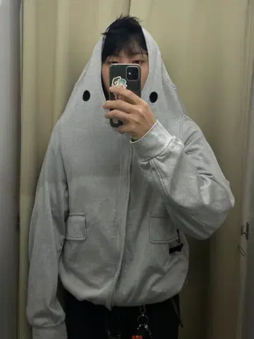 Treatment Asia Cocoon Hoodie Gray