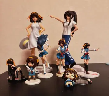 스즈미야 하루히의 우울 피규어 묶음 판매 7개 + 증정 1개