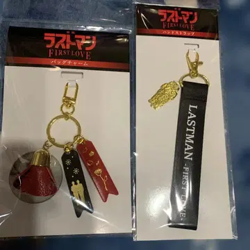 라스트맨 LASTMAN 백참 & 핸드 스트랩 2개 세트