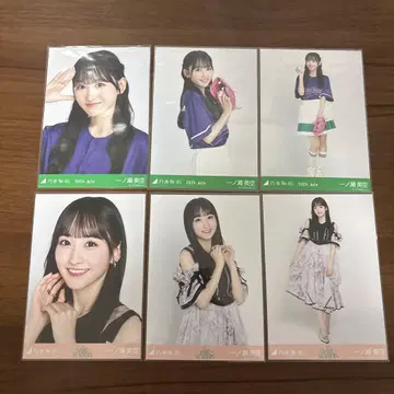 노기자카46 생사진 이치노세 미쿠 2컴프 세트