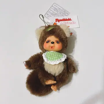 몬치치 너구리 봉제 인형 볼체인 포함 프렌즈 타누타누