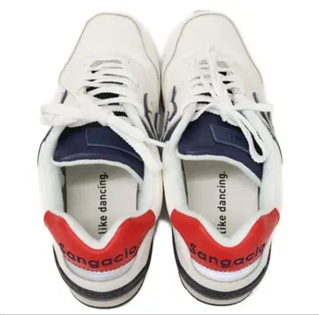 상가치오 Sangacio 뉴즈 트리콜로르 스니커즈 화이트