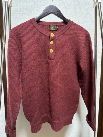 CALEE 버튼 니트 M