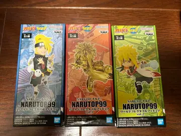 나루토 NARUTOP99 월드 컬렉터블 피규어 3종 세트