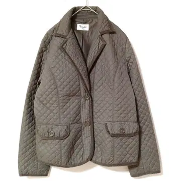 mydal 도쿄 스타일 퀼팅 자켓 브라운 계열 경량